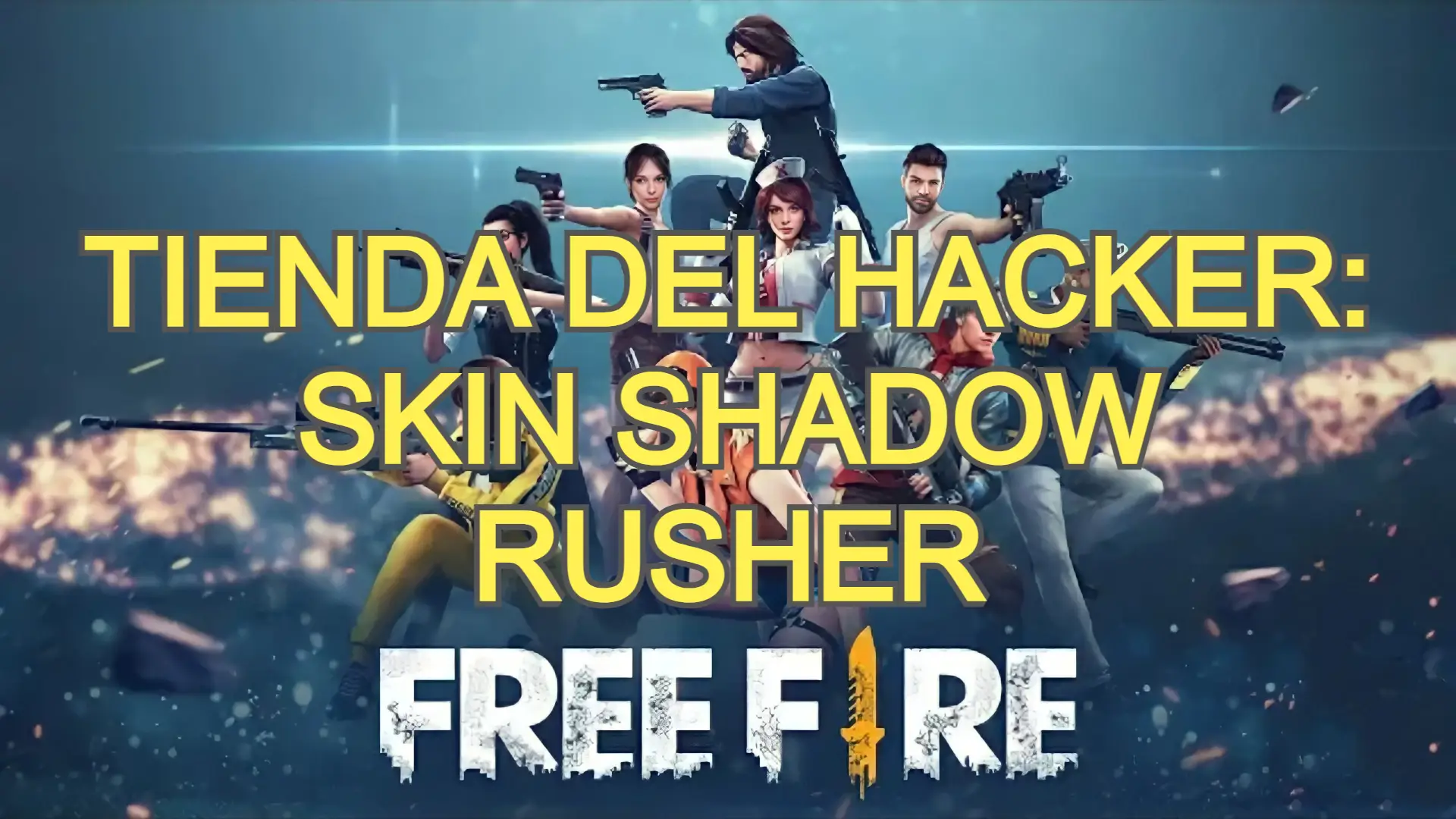 Tienda del hacker con skin Shadow Rusher